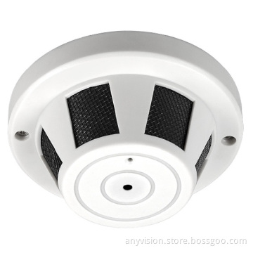 Smoke detector case camera